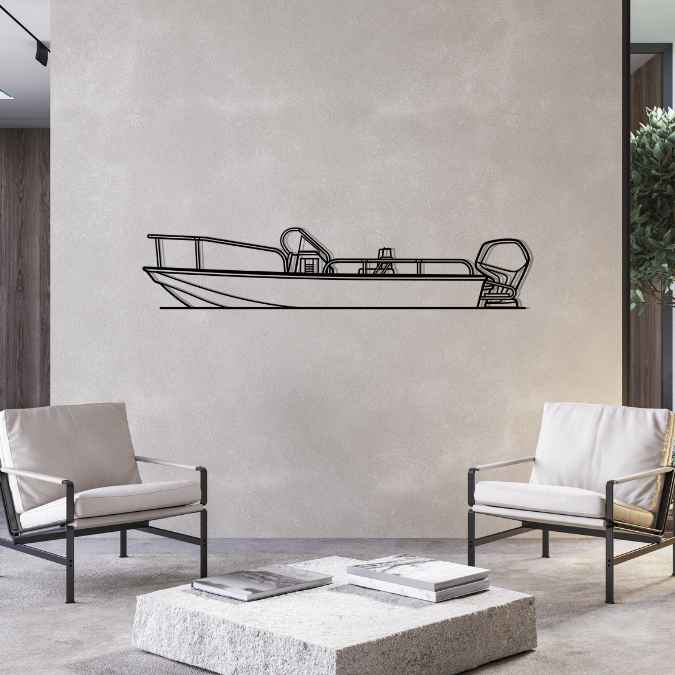 Montauk 1979 Silhouette Metal Wall Art