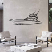 54 Angle Silhouette Metal Wall Art