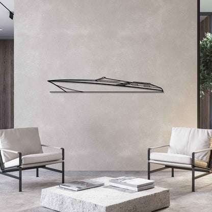 Executioner Silhouette Metal Wall Art