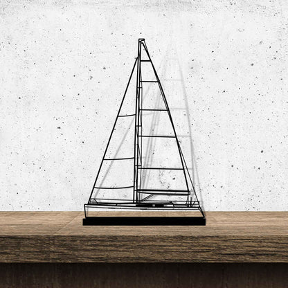 40 Silhouette Metal Art Stand