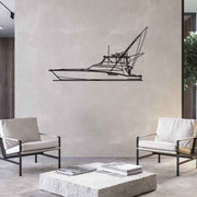 Sportfish Silhouette Metal Wall Art