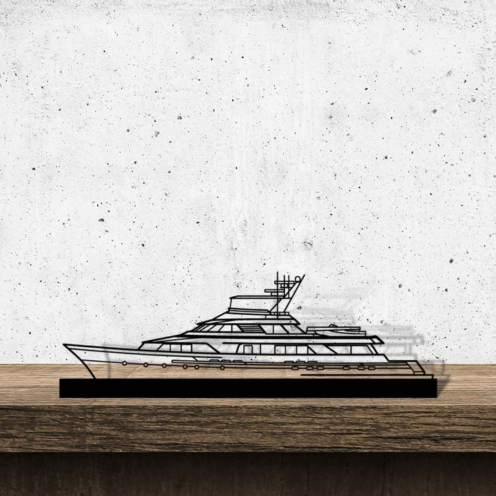 Tri Deck 132 Silhouette Metal Art Stand