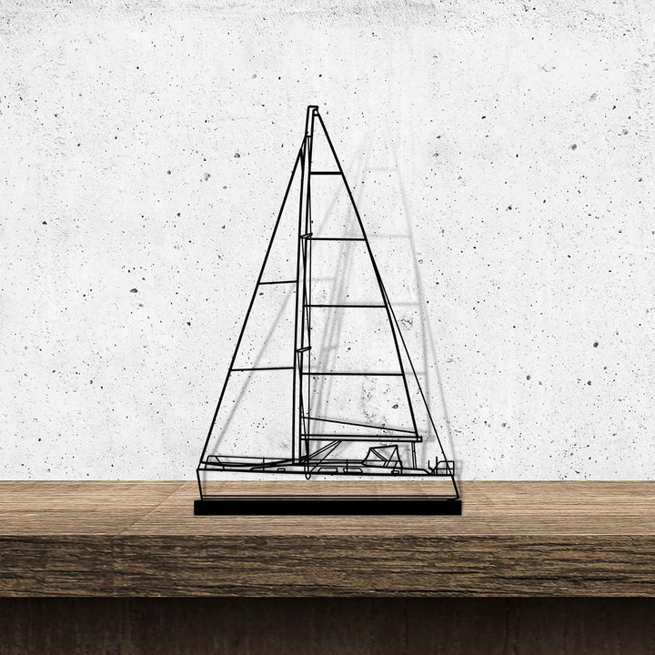 Varianta 37 Silhouette Metal Art Stand