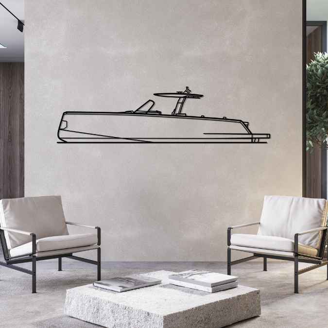 P43 2023 Silhouette Metal Wall Art