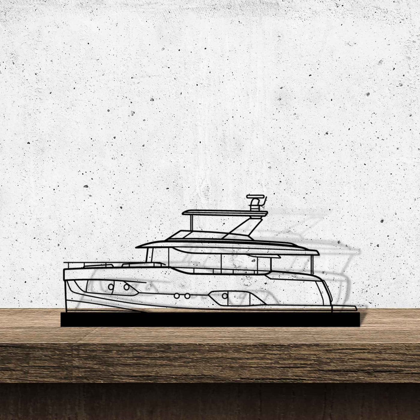 Navetta 58 Silhouette Metal Art Stand