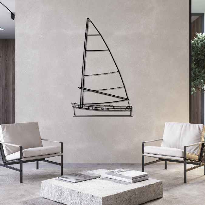 Nonsuch 30 1988 Front Silhouette Metal Wall Art