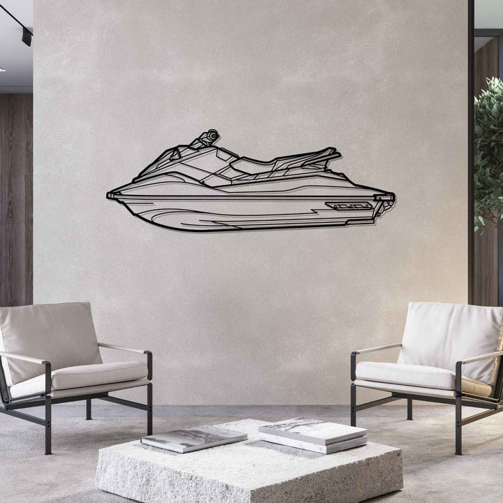 EX Silhouette Metal Wall Art