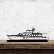 Pilothouse 80 Silhouette Metal Art Stand
