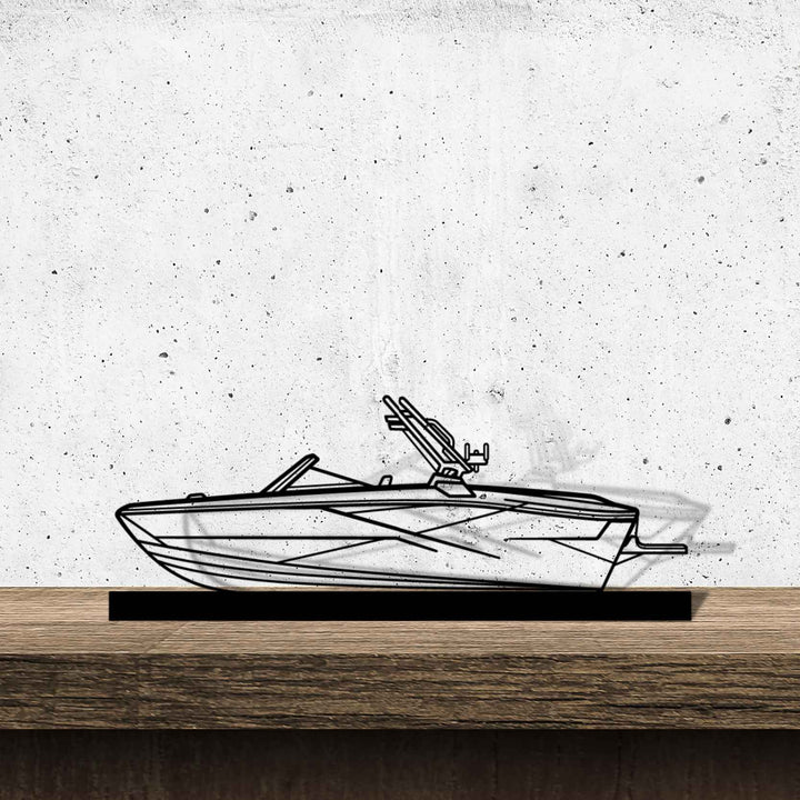 H22 Silhouette Metal Art Stand