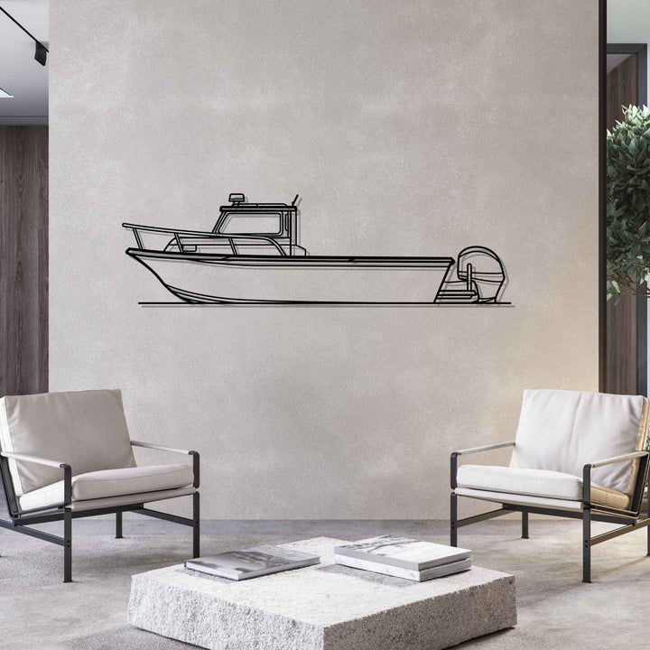 2320 Silhouette Metal Wall Art