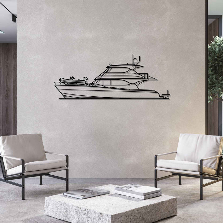 M52 Silhouette Metal Wall Art
