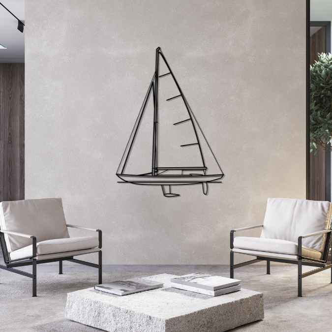 G2 Front Silhouette Metal Wall Art