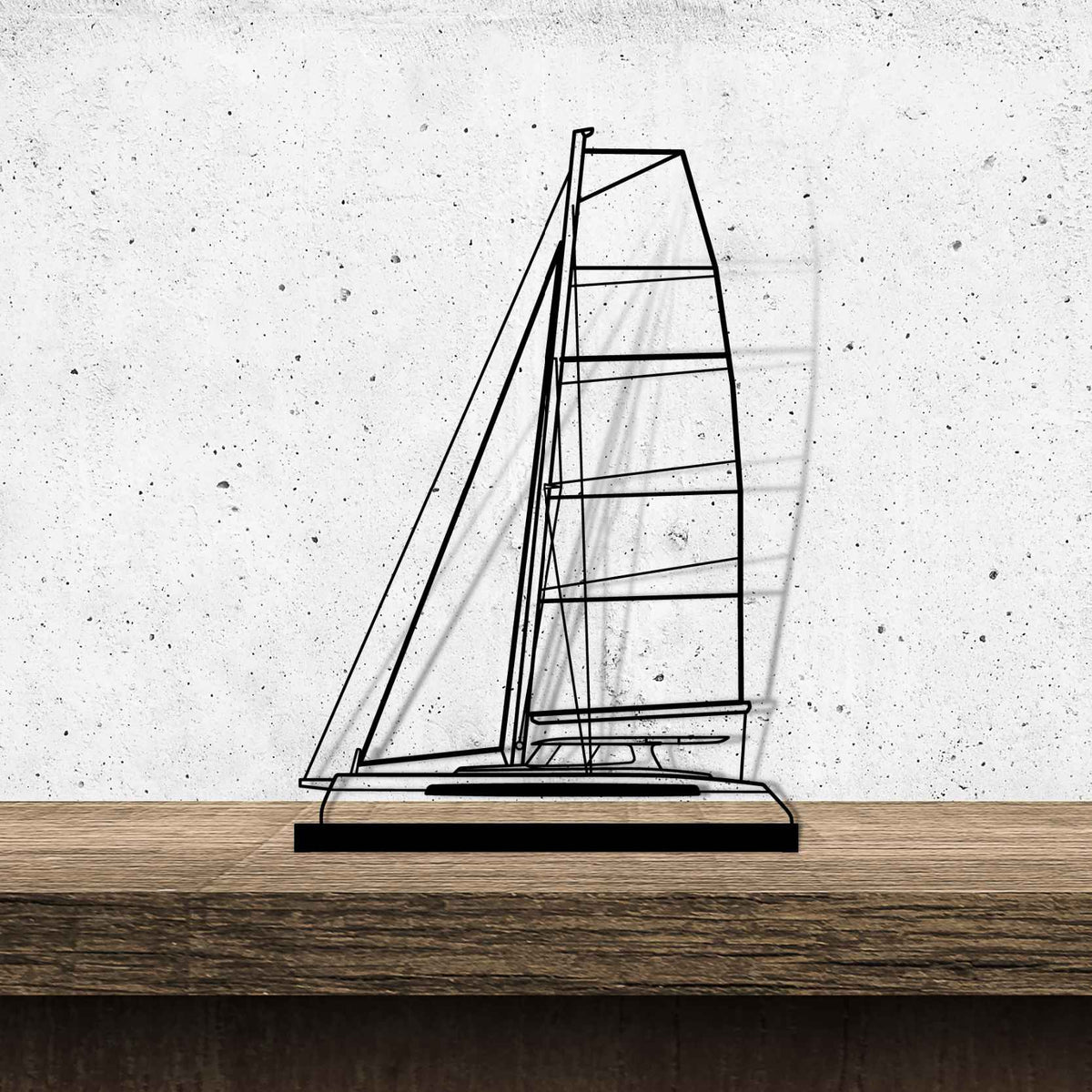 526 Silhouette Metal Art Stand