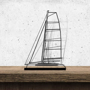 526 Silhouette Metal Art Stand