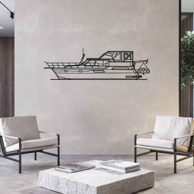 385 1992 Silhouette Metal Wall Art