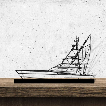64 Silhouette Metal Art Stand