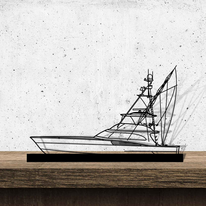 64 Silhouette Metal Art Stand
