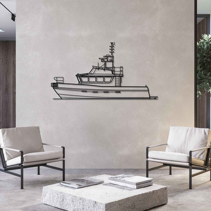 15m Silhouette Metal Wall Art