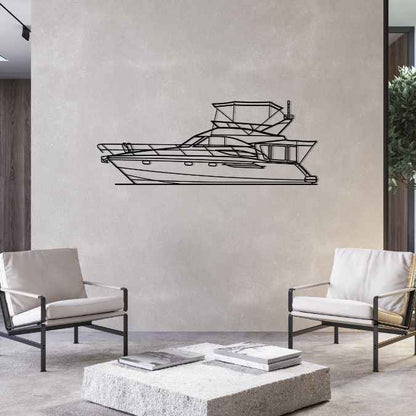 38 2002 Silhouette Metal Wall Art