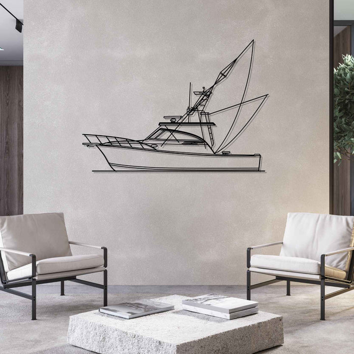 Express Silhouette Metal Wall Art