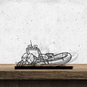 RIB 22 Silhouette Metal Art Stand