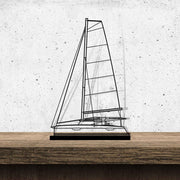 Elba 45 Silhouette Metal Art Stand