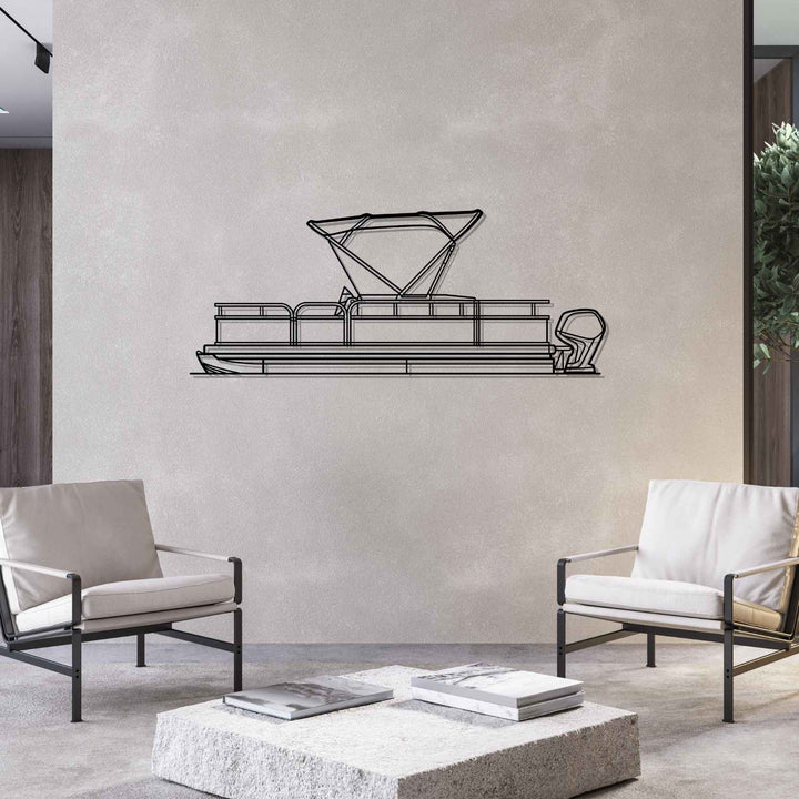 18 DLX Silhouette Metal Wall Art