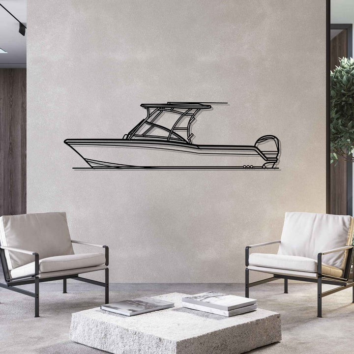 235 Silhouette Metal Wall Art