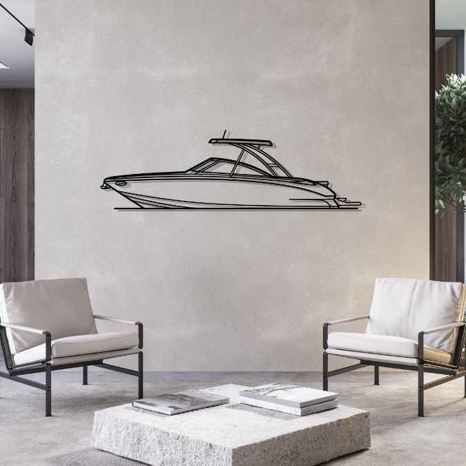 302 BR Silhouette Metal Wall Art