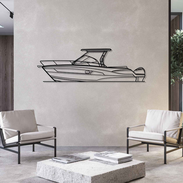 Leader 9 WA Silhouette Metal Wall Art