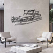 51 Angle Silhouette Metal Wall Art