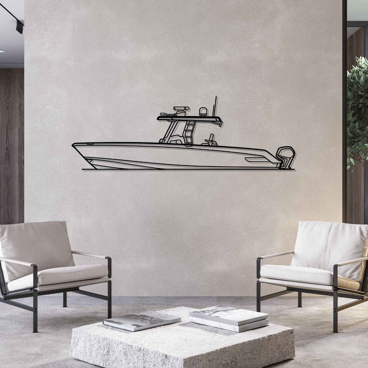 330 Outrage Silhouette Metal Wall Art