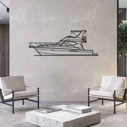 34 2004 Silhouette Metal Wall Art