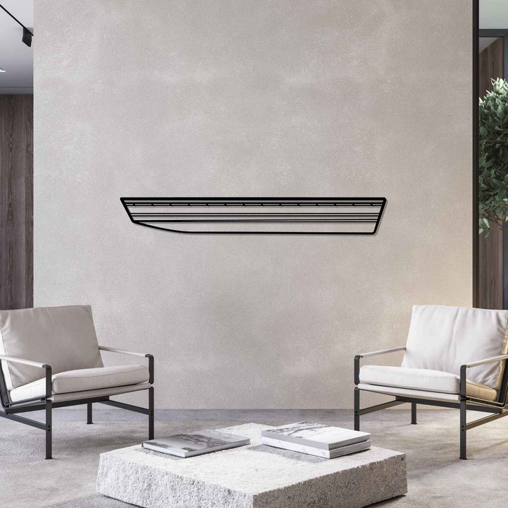 SP 10 Silhouette Metal Wall Art