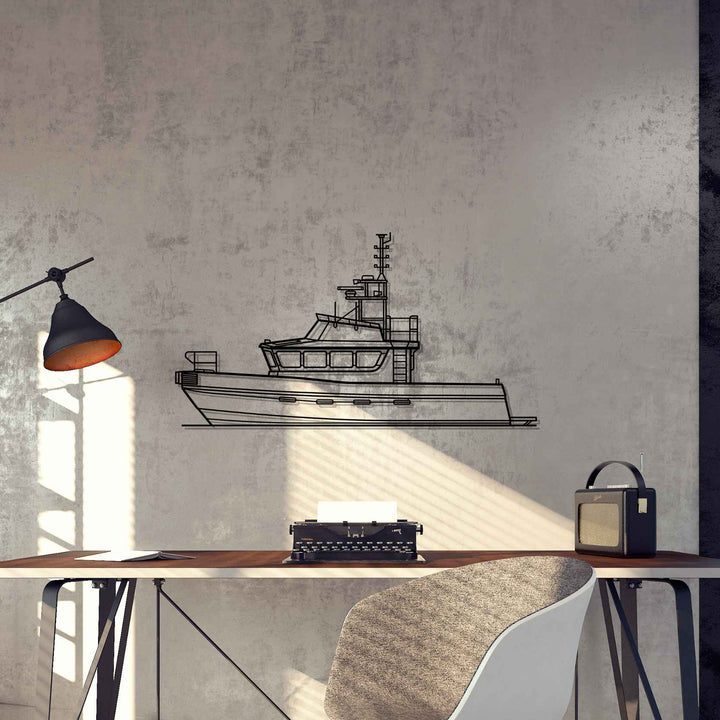 15m Silhouette Metal Wall Art