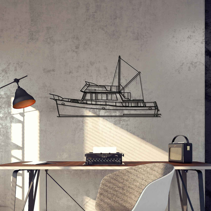 36 Classic Silhouette Metal Wall Art