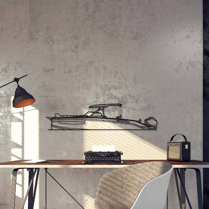 S30 Silhouette Metal Wall Art