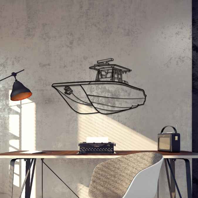 33 2023 Angle Silhouette Metal Wall Art