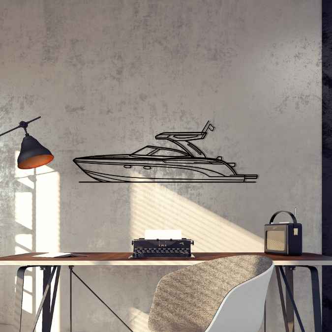 330 CBR 2019 Silhouette Metal Wall Art