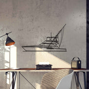 Convertible 52 Silhouette Metal Wall Art