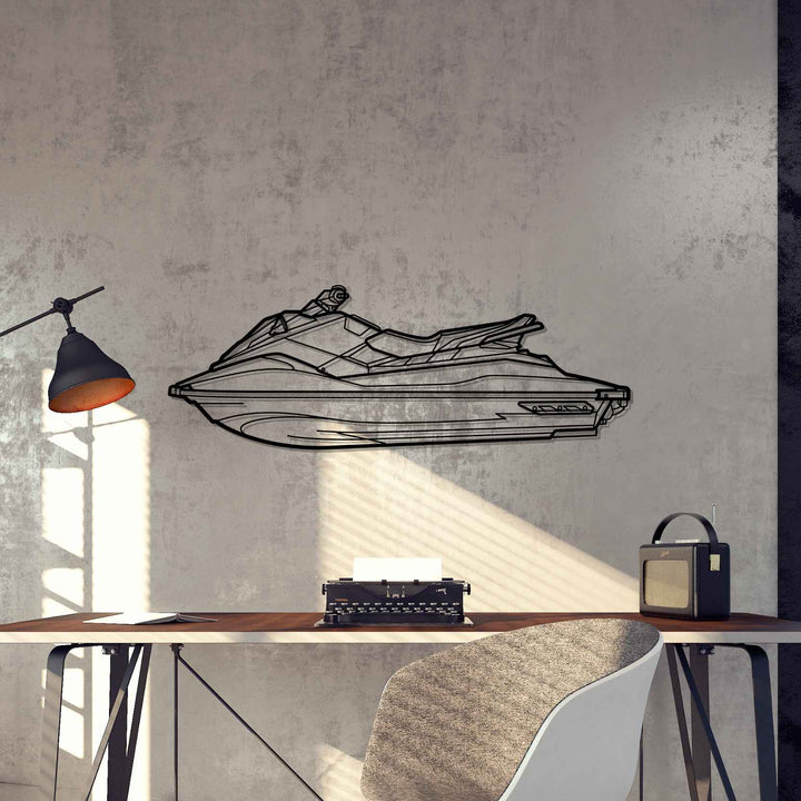 EX Silhouette Metal Wall Art