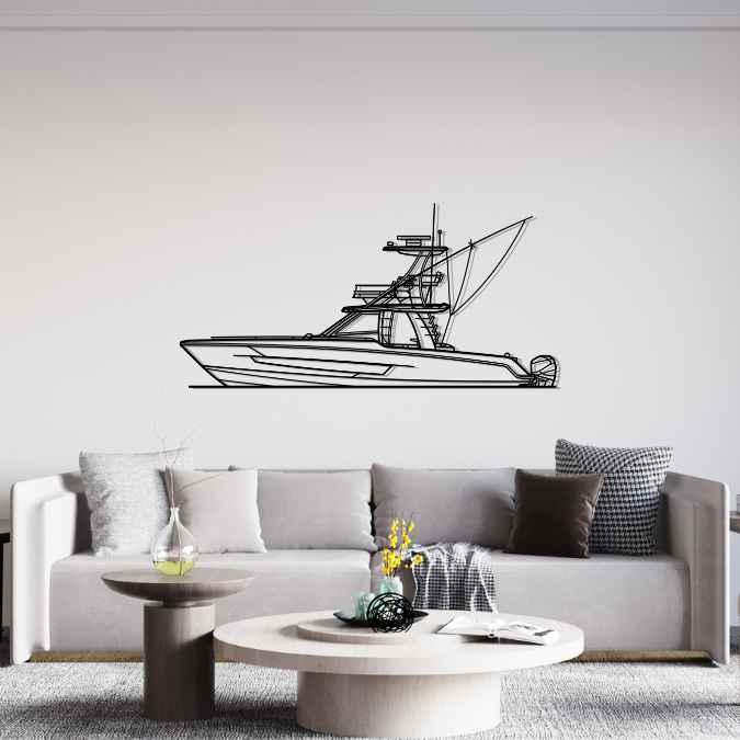 420 Outrage Silhouette Metal Wall Art