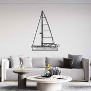 425 2017 V2 Front Silhouette Metal Wall Art