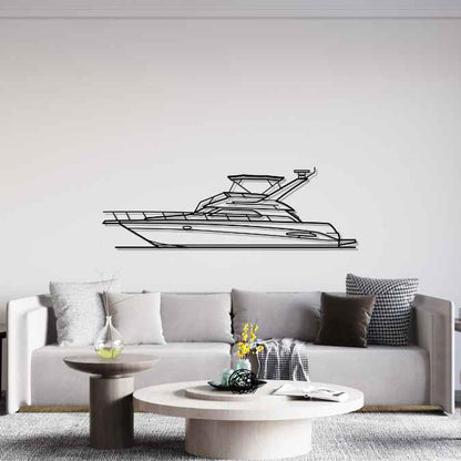 450 Express Bridge Silhouette Metal Wall Art