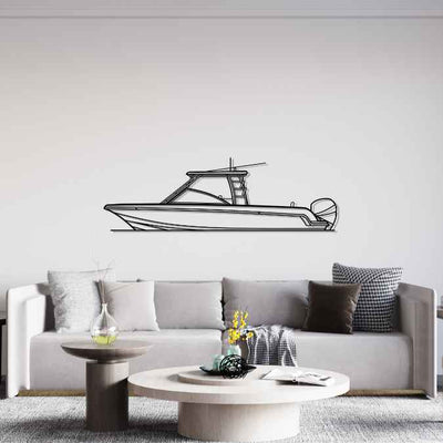 Vantage 270 2014 Silhouette Metal Wall Art