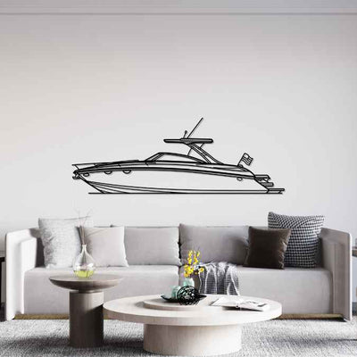 323 2007 Silhouette Metal Wall Art