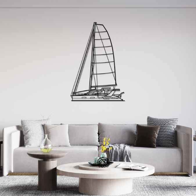 X5 2023 Front Silhouette Metal Wall Art