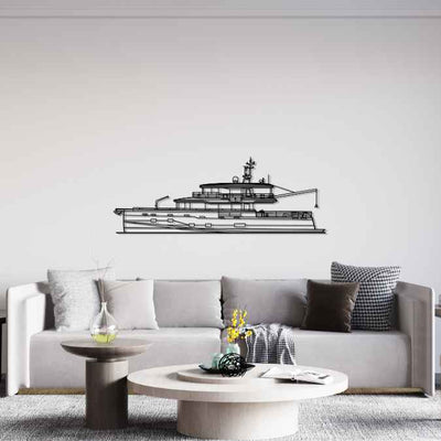 85 2023 Silhouette Metal Wall Art