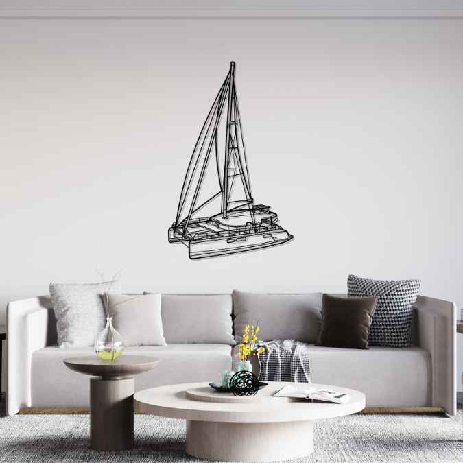 50 2020 Angle Silhouette Metal Wall Art