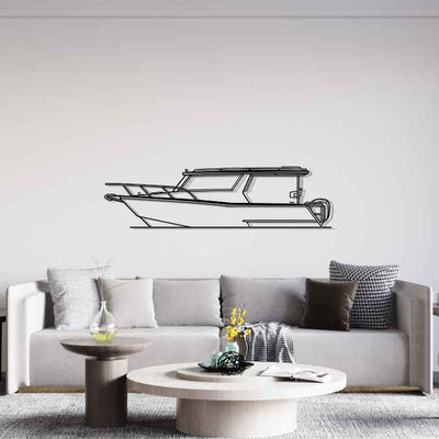 8.2m 2022 Silhouette Metal Wall Art